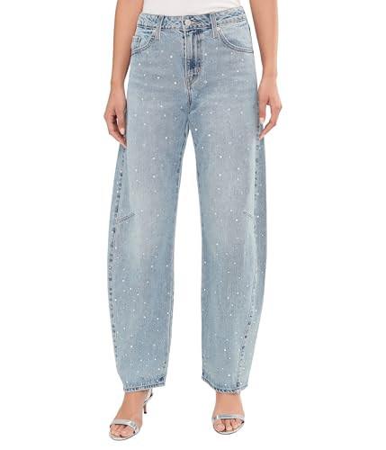 Levi's® Womens Baggy Dad Barrel Dazzle Me 24,32" Inseam | Amazon (US)