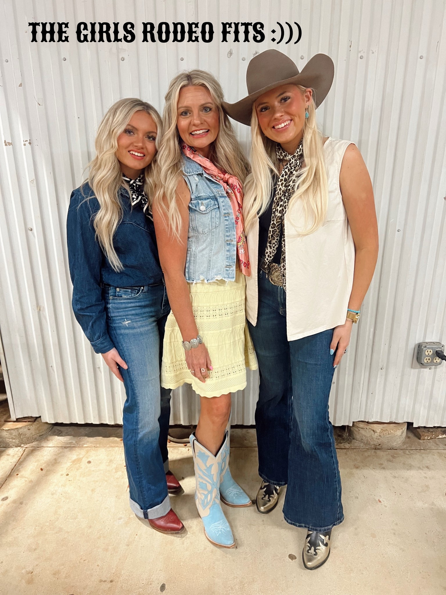 #westernfashion #rodeo ||| the girlies rodeo fits :)