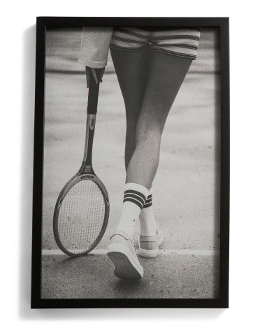 16x24 Tennis Stripes Shadow Box Wall Art | TJ Maxx