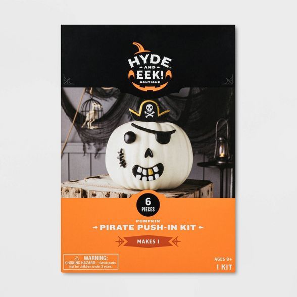 6pc Pumpkin Pirate Push-In Halloween Decorating Kit - Hyde & EEK! Boutique™ | Target