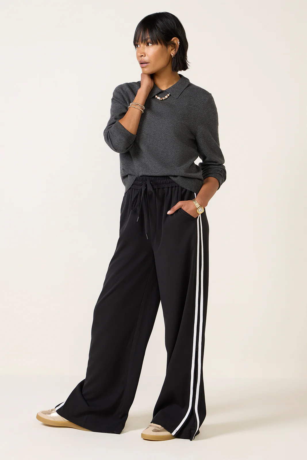 Monica Polo Sweater | Evereve