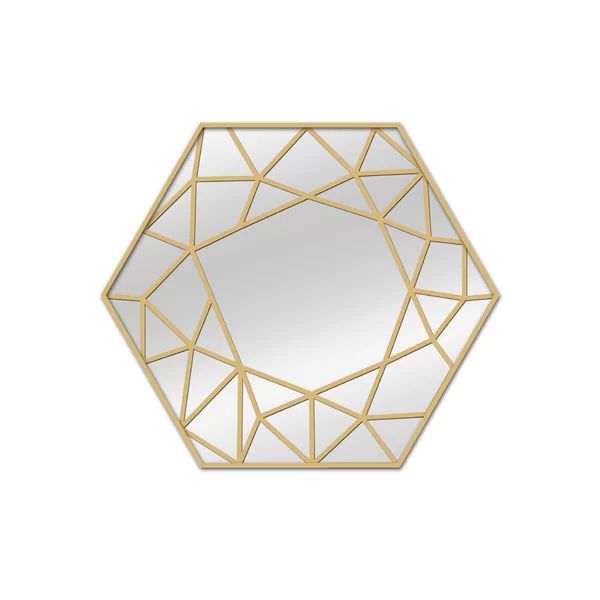 Polygon Modern and Contemporary Beveled Accent Mirror | Wayfair North America