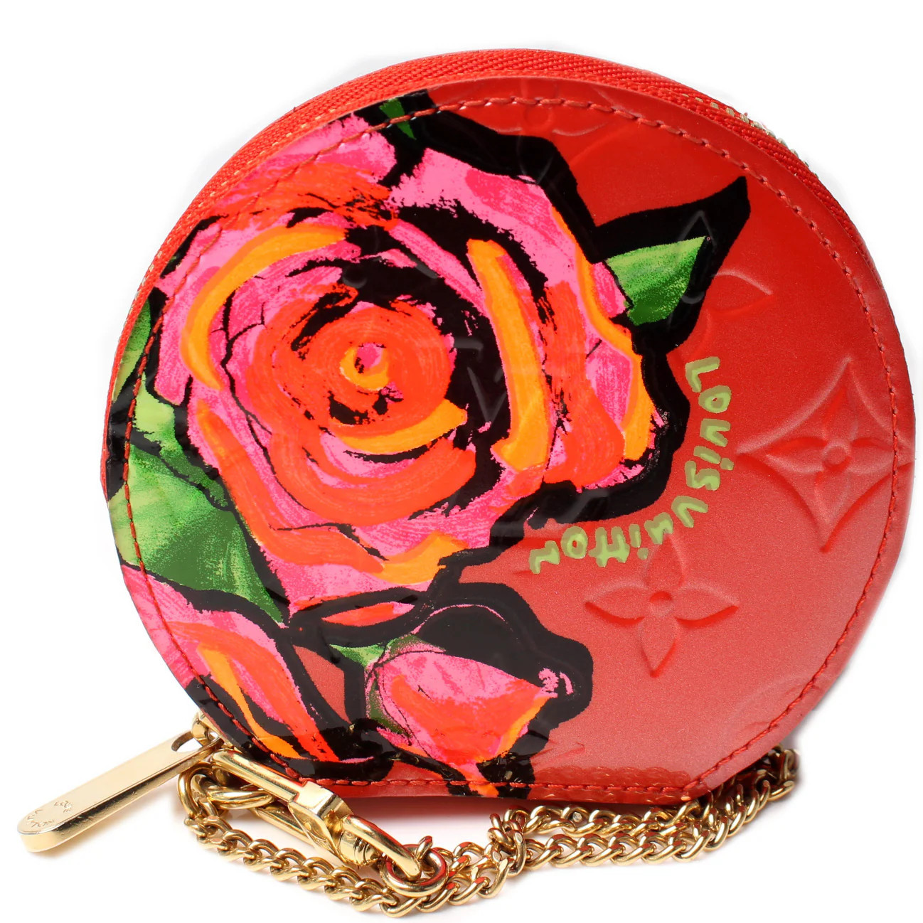 Coin Purse Chapeau Rose Vernis | Keeks Designer Handbags
