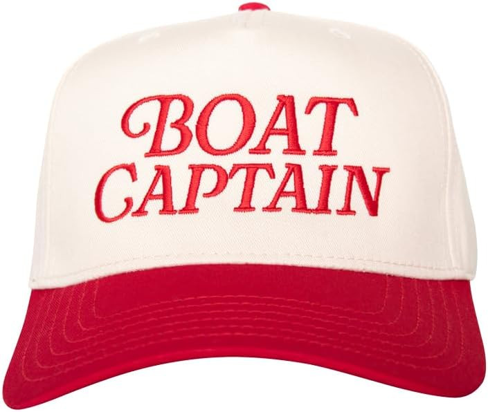 KATYDID Boat Captain Vintage Hat - Two-Toned Trucker Hat - Embroidered Vintage Baseball Cap for W... | Amazon (US)