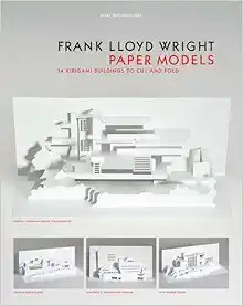 Frank Lloyd Wright Paper Models: 14 Kirigami Buildings to Cut and Fold (paper folding, origami)  ... | Amazon (US)