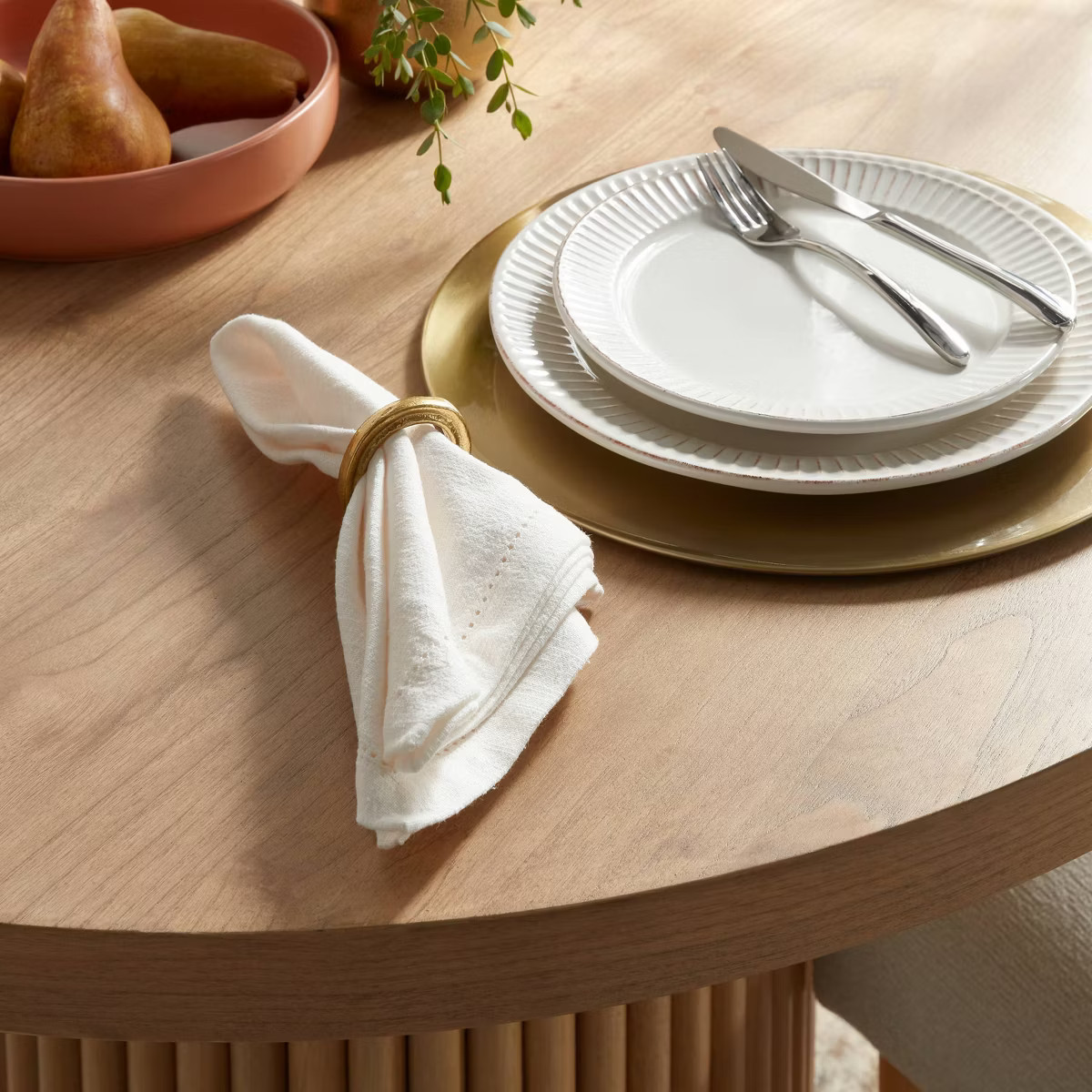 2pk Napkin Rings Gold - Threshold™ | Target