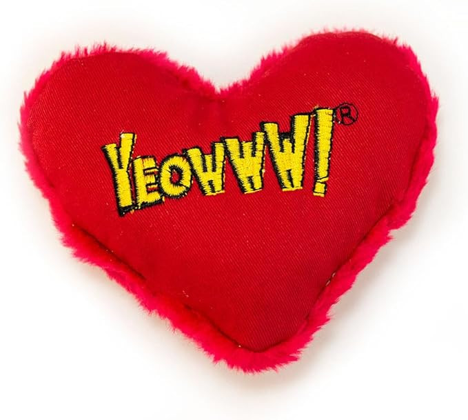 Yeowww Hearrrt Attack Catnip Toy | Amazon (US)