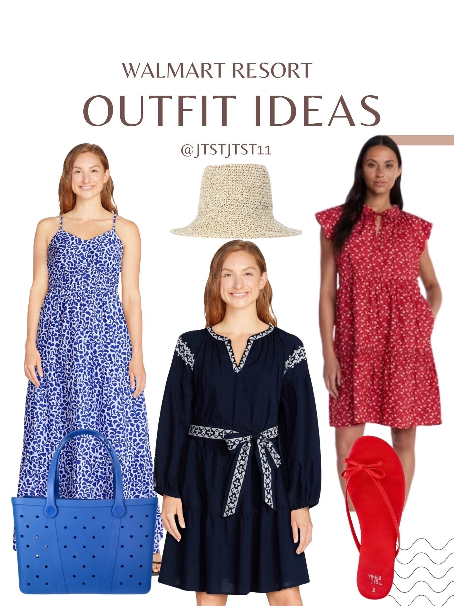 Heading to a beach resort this summer for vacation? Take these affordable Walmart outfits with you. Great for the Fourth of July too!

#LTKSeasonal #LTKOver40 #LTKSaleAlert #LTKTravel #LTKgrwm #LTKootd #LTKMidsize #LTKSwim