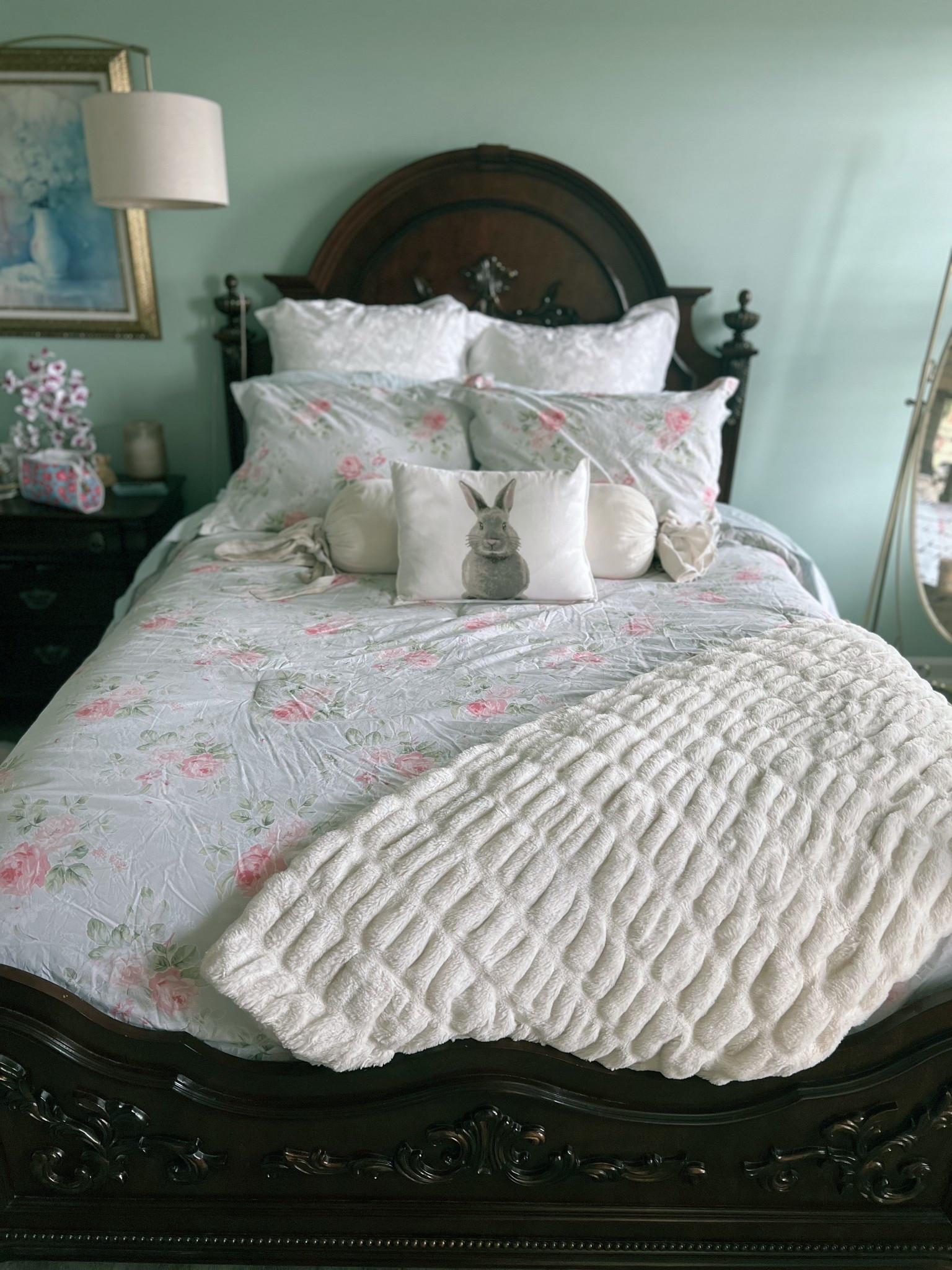 I love to change my bedding every season & this started as a young girl. There is just something so refreshing about new bedding. This soft floral by Laura Ashley gives me all the feels. 

#LTKHome #LTKSeasonal