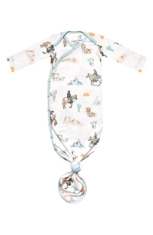 Copper Pearl Boone Knotted Gown at Nordstrom | Nordstrom