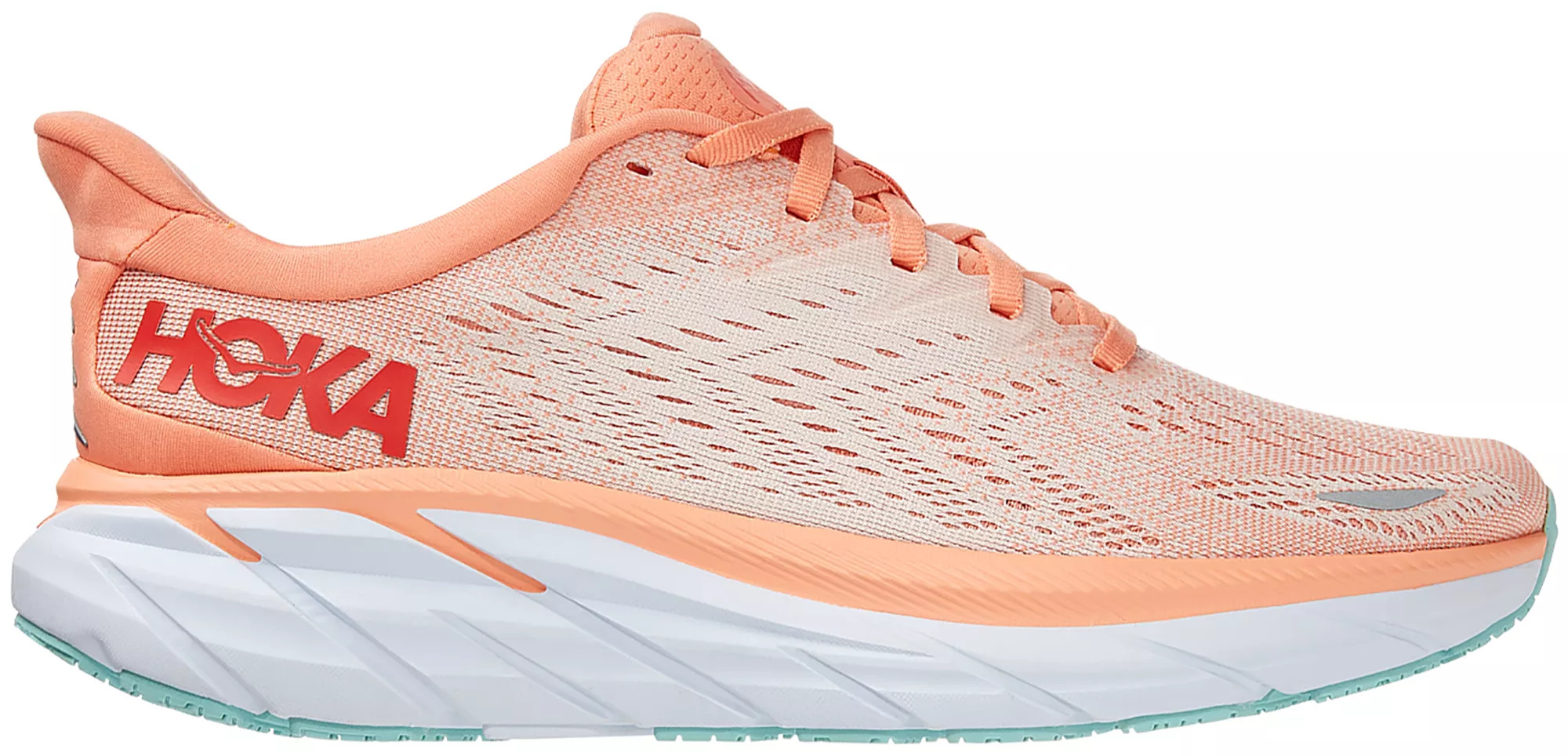 HOKA Women's Clifton 8 Running Shoes, Size 8.5, Cantaloupe | Dick's Sporting Goods