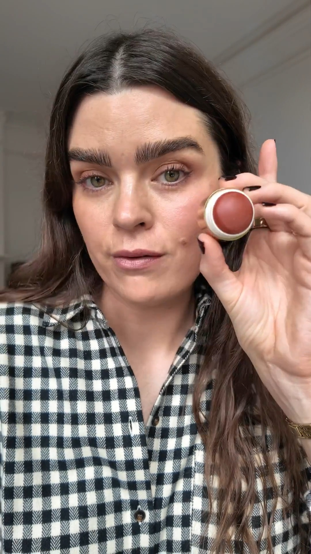 My top three makeup products for an autumn fresh look.

Armani Eye Tint, shade 20M. If you’re a regular here, you’ll know I use this all year round and I love it!

Merit’s New Blush, shade Redoux. It’s part of their new Christmas blush trio set and is a gorgeous terrocotta shade.

Merit’s Lip Liner, shade Beverly Hills. My perfect nude liner to enhance my natural lips.

#LTKautumn #LTKbeauty