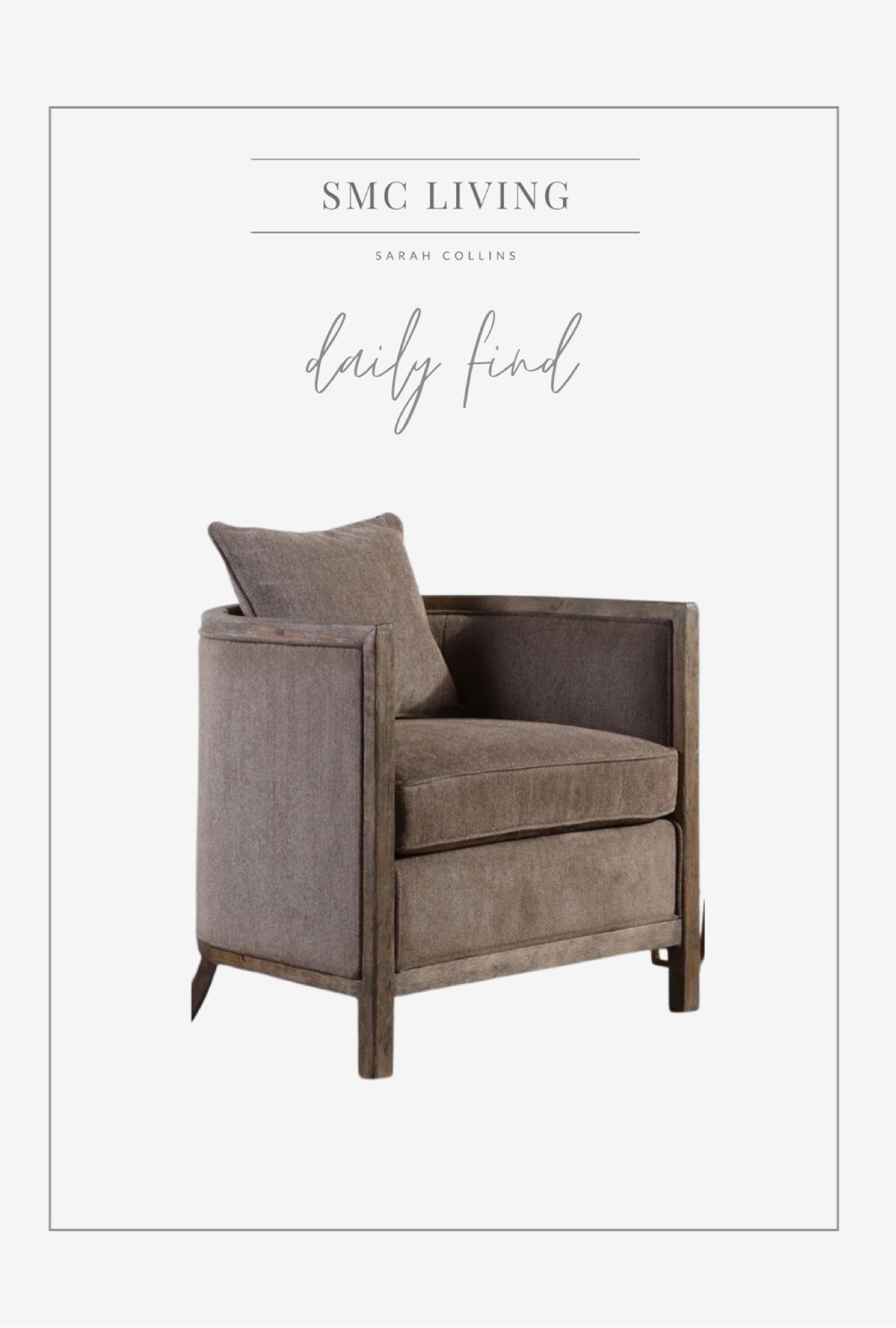 Daily find 🤩

#accentchair
#brownaccentchair
#velvetchair
#velvetaccentchair

#LTKsalealert #LTKhome