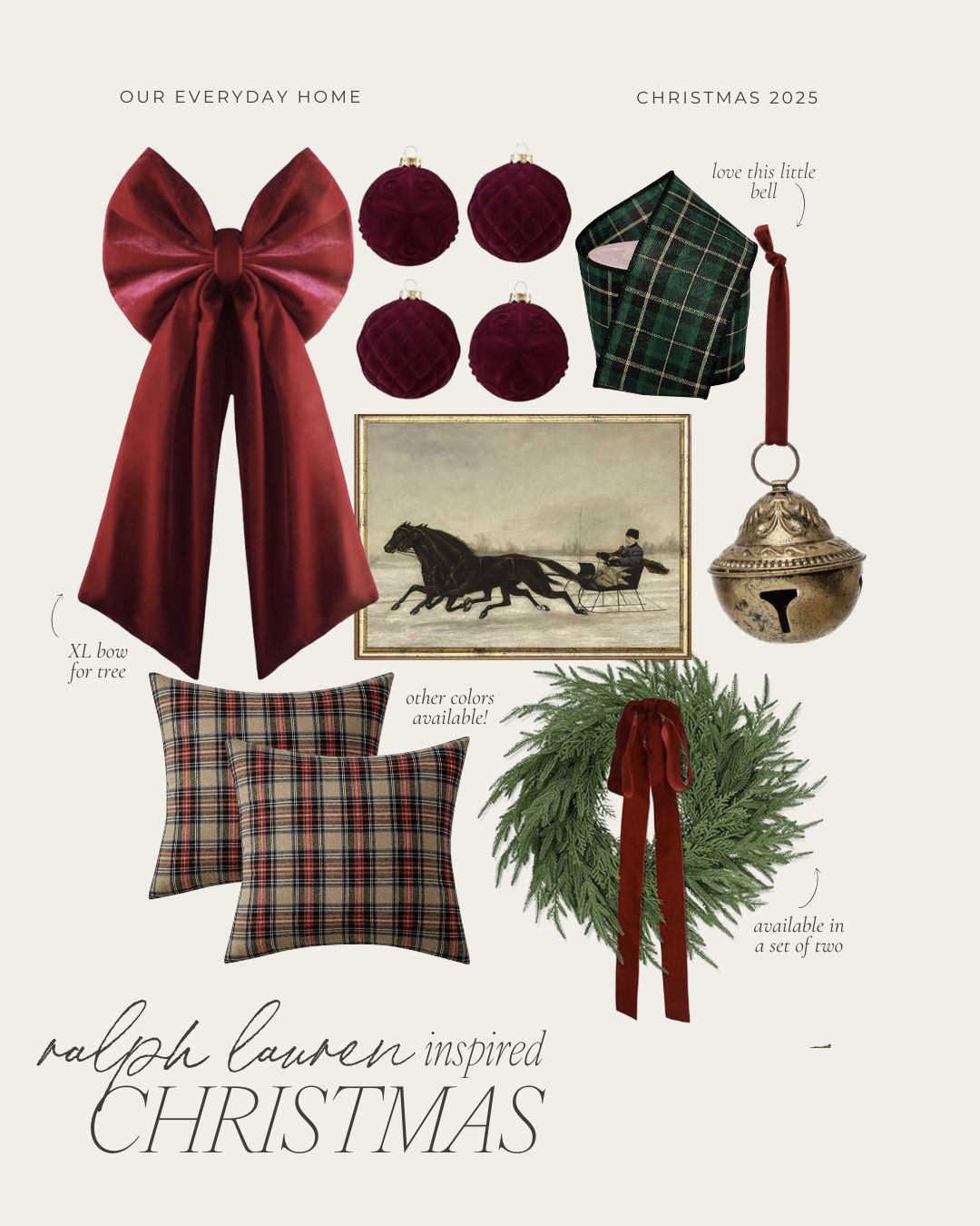 We are loving a Ralph Lauren Inspired Christmas this year!

Ralph Lauren inspired Christmas  
classic Christmas décor  
traditional holiday home  
elevated Christmas style  
quiet luxury Christmas décor  
heritage holiday décor  
Ralph Lauren Christmas aesthetic  
timeless Christmas decorating  
cozy classic holiday home  
luxury Christmas home inspiration   

 #LTKHoliday #LTKSeasonal #LTKHome