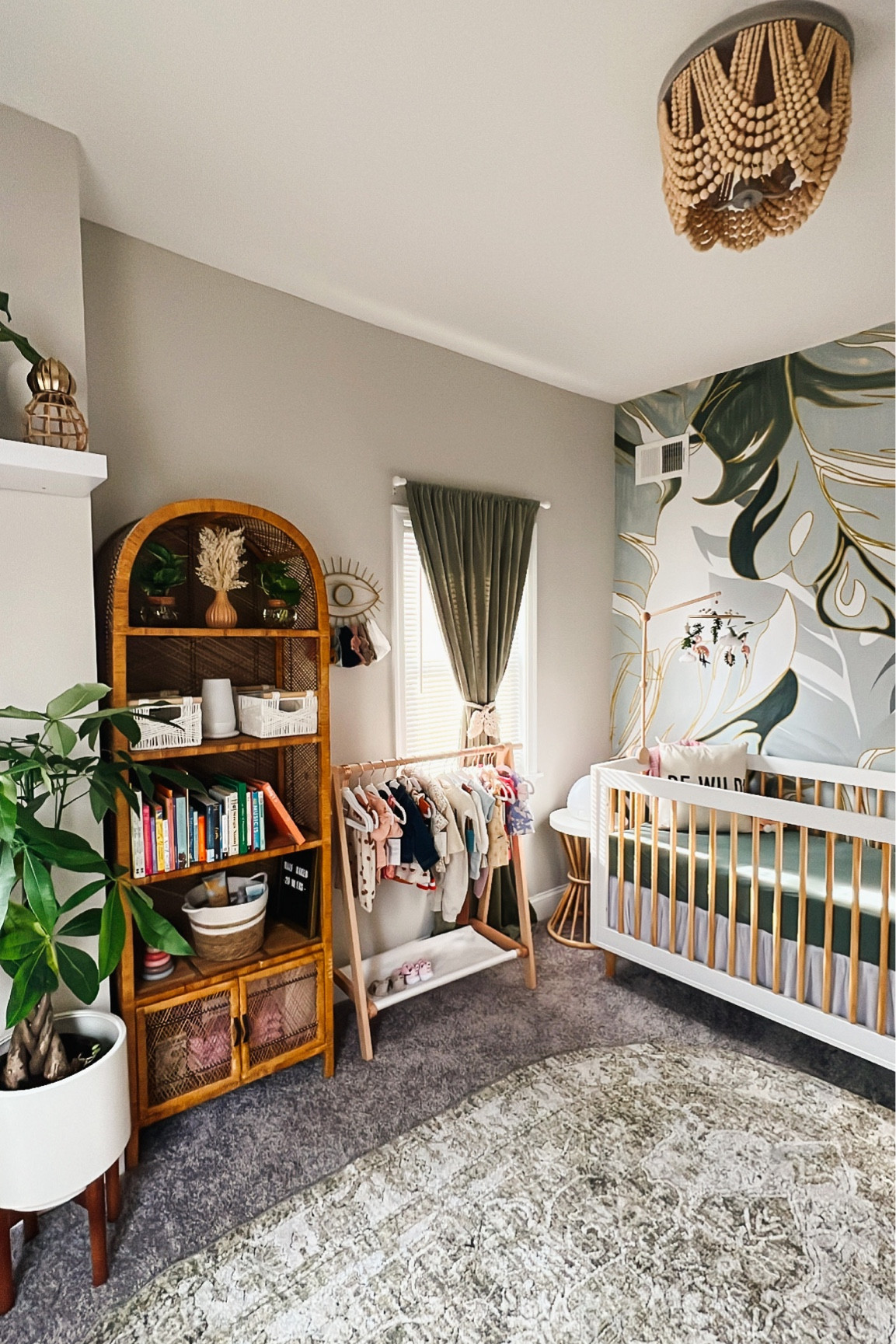 Nursery Reveal 🌿🩷

Boho Botanical Tropical Cozy Baby Room Inspiration 

#LTKbaby #LTKhome #LTKfamily