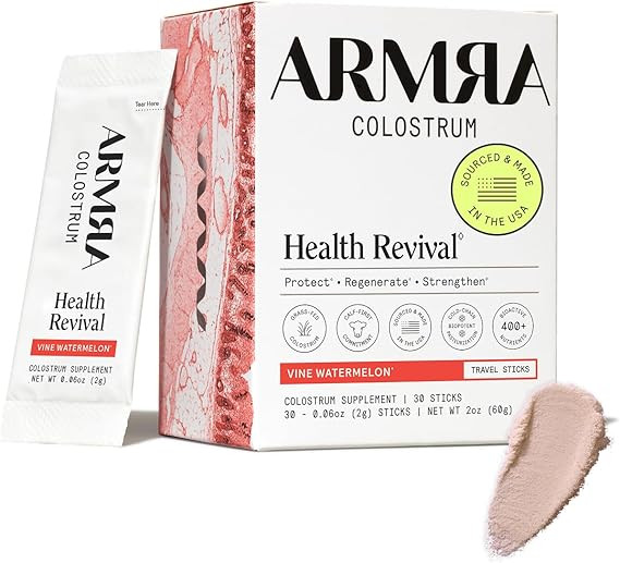 ARMRA Colostrum Powder | Vine Watermelon | Gut Health & Bloating | Skin & Hair | Immunity | Keto,... | Amazon (US)