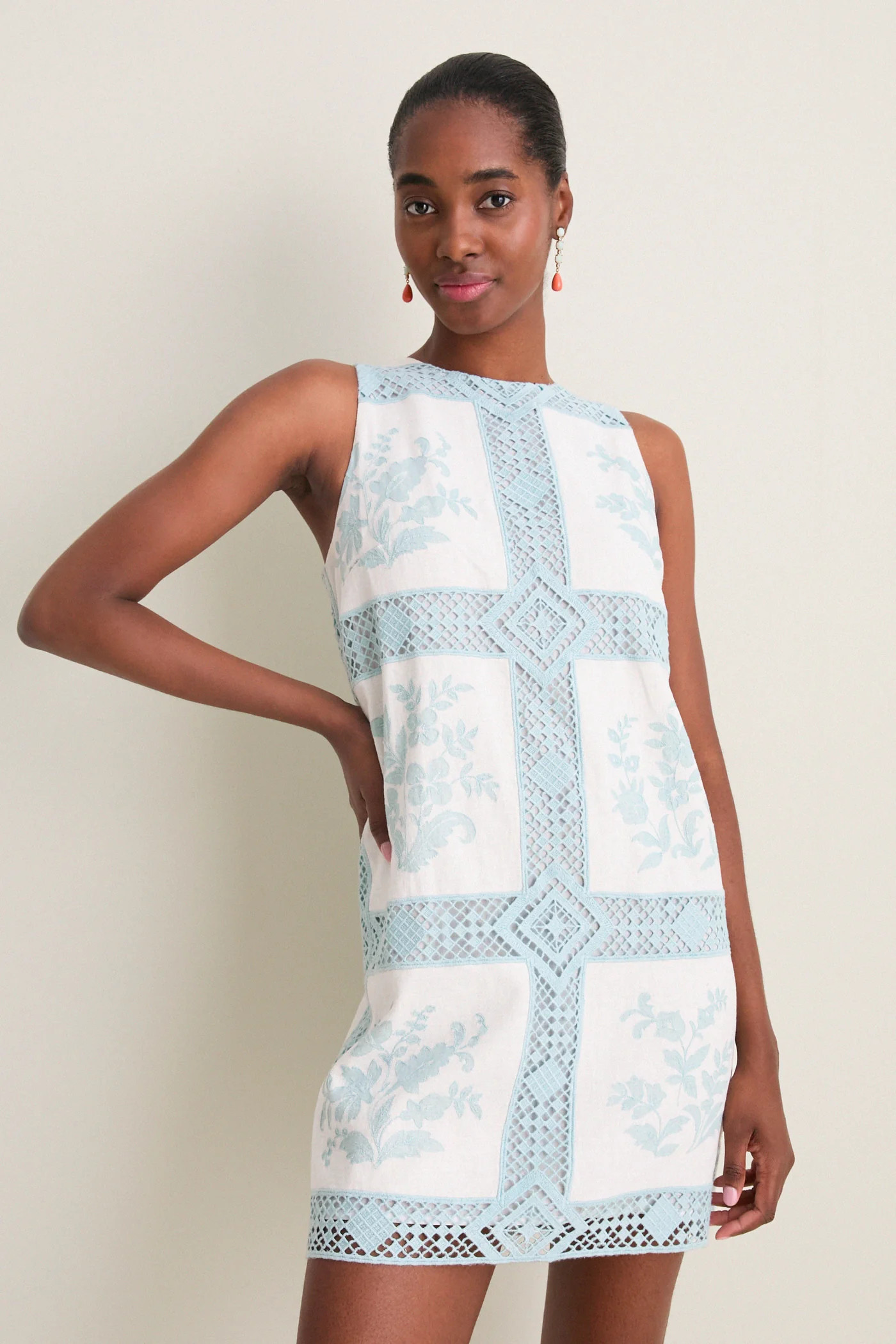 Amalfi Tile Lace Sconset Dress | Tuckernuck (US)