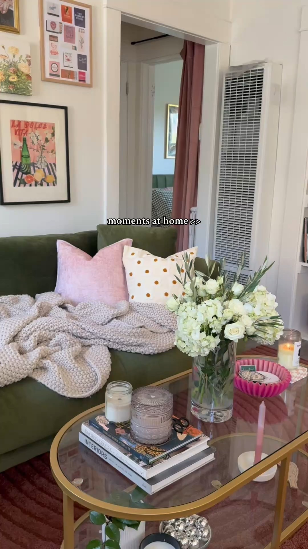 Moments at home in my cozy, colorful apartment

#LTKHome