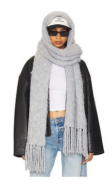 Lovers and Friends Tylar Scarf in Heather Grey from Revolve.com | Revolve Clothing (Global)