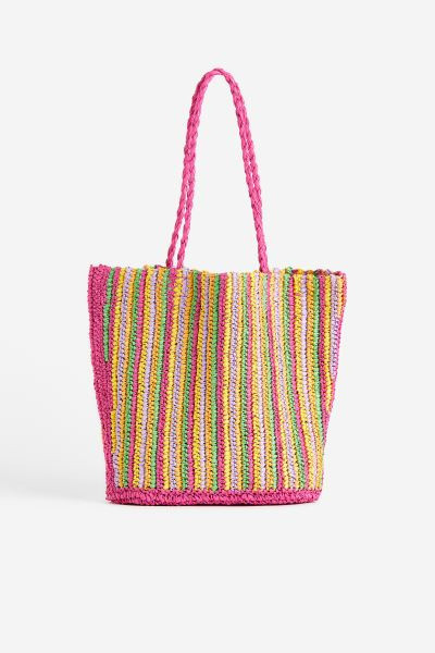 Bolsa shopper de paja | H&M (FR, IT, ES, PT, BE)