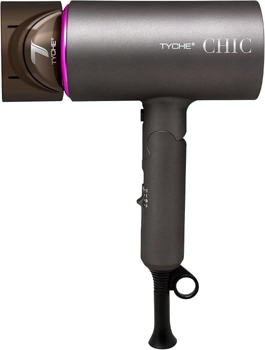 Tyche by Nicka K New York, Chic Slim Foldable Hair Dryer, Travel-Friendly | Amazon (US)