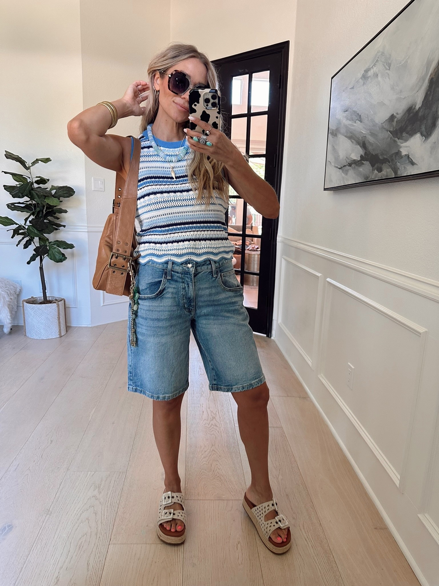 If you’re needing some longer shorts, these are $16.50 & selling quickly. I paired it with this crochet tank giving Zara vibes for under $25!!! 

Size s / my tts

#LTKgrwm #LTKmomlife #LTKootd