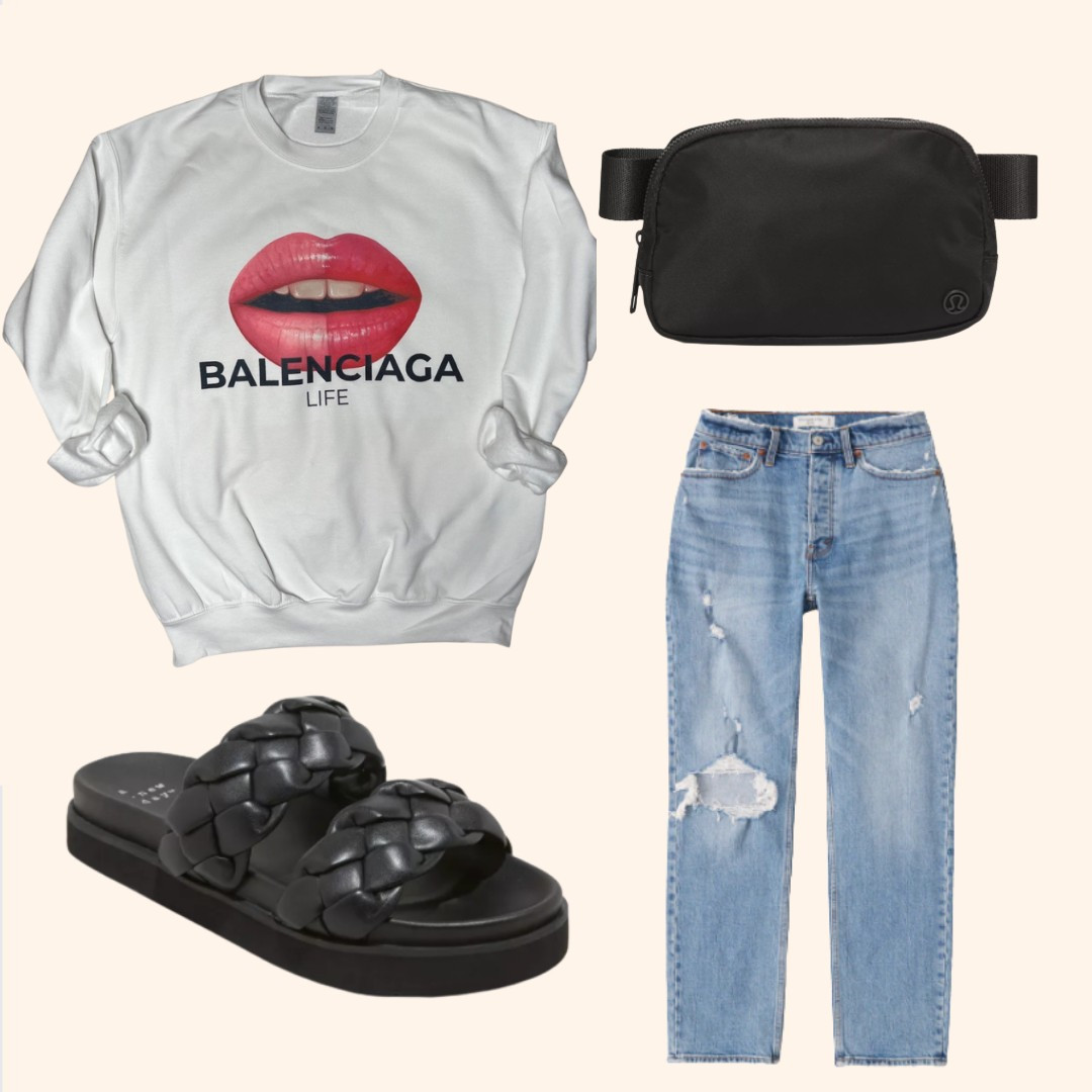 Babe Life Sweatshirt ( Vintage Feel ) | Sassy Queen