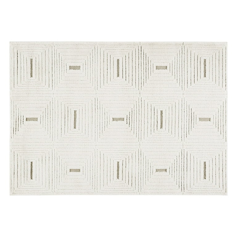 Better Homes Gardens Squares Rug, 5' x 7' by Dave & Jenny Marrs - Walmart.com | Walmart (US)