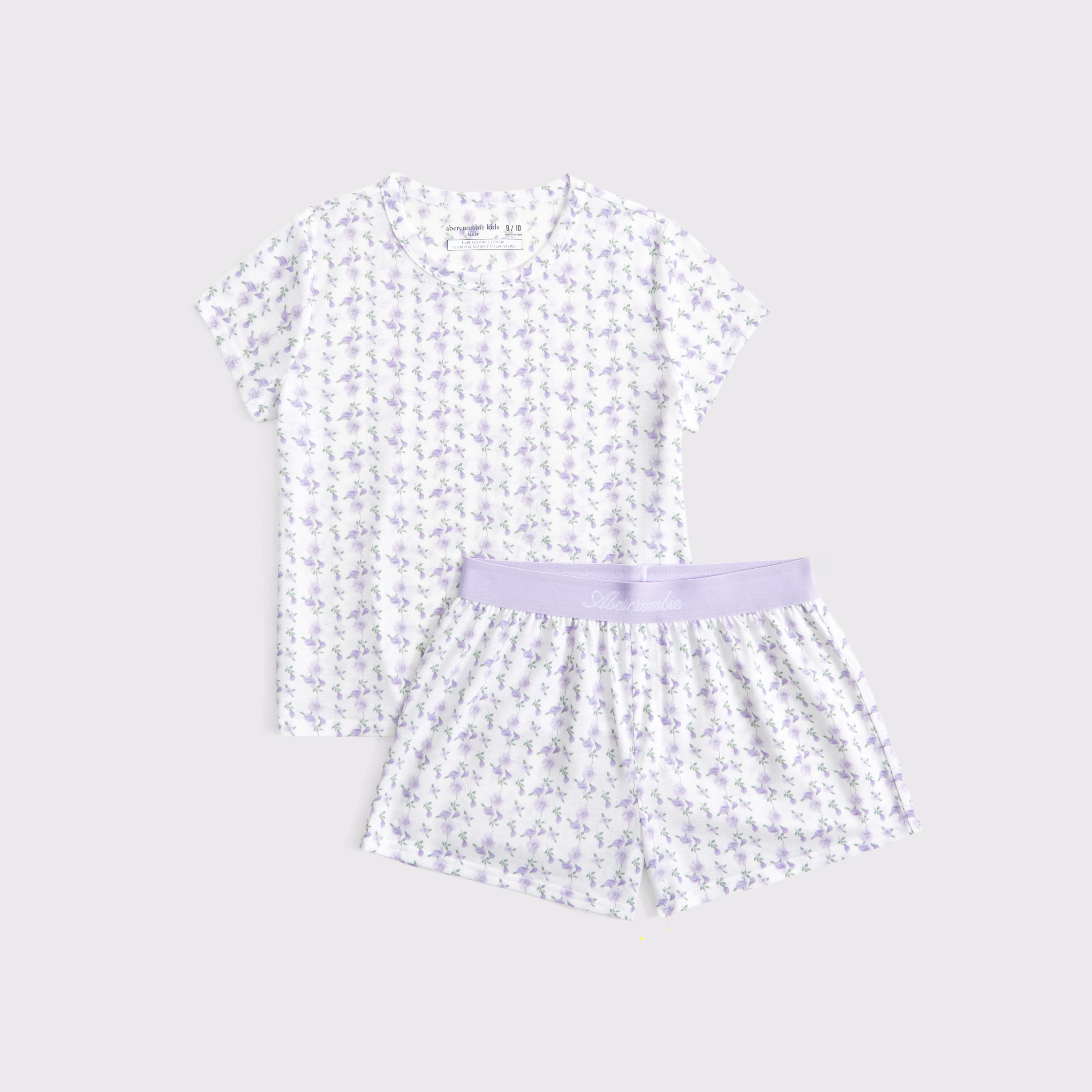 shorts pajama set | Abercrombie & Fitch (US)