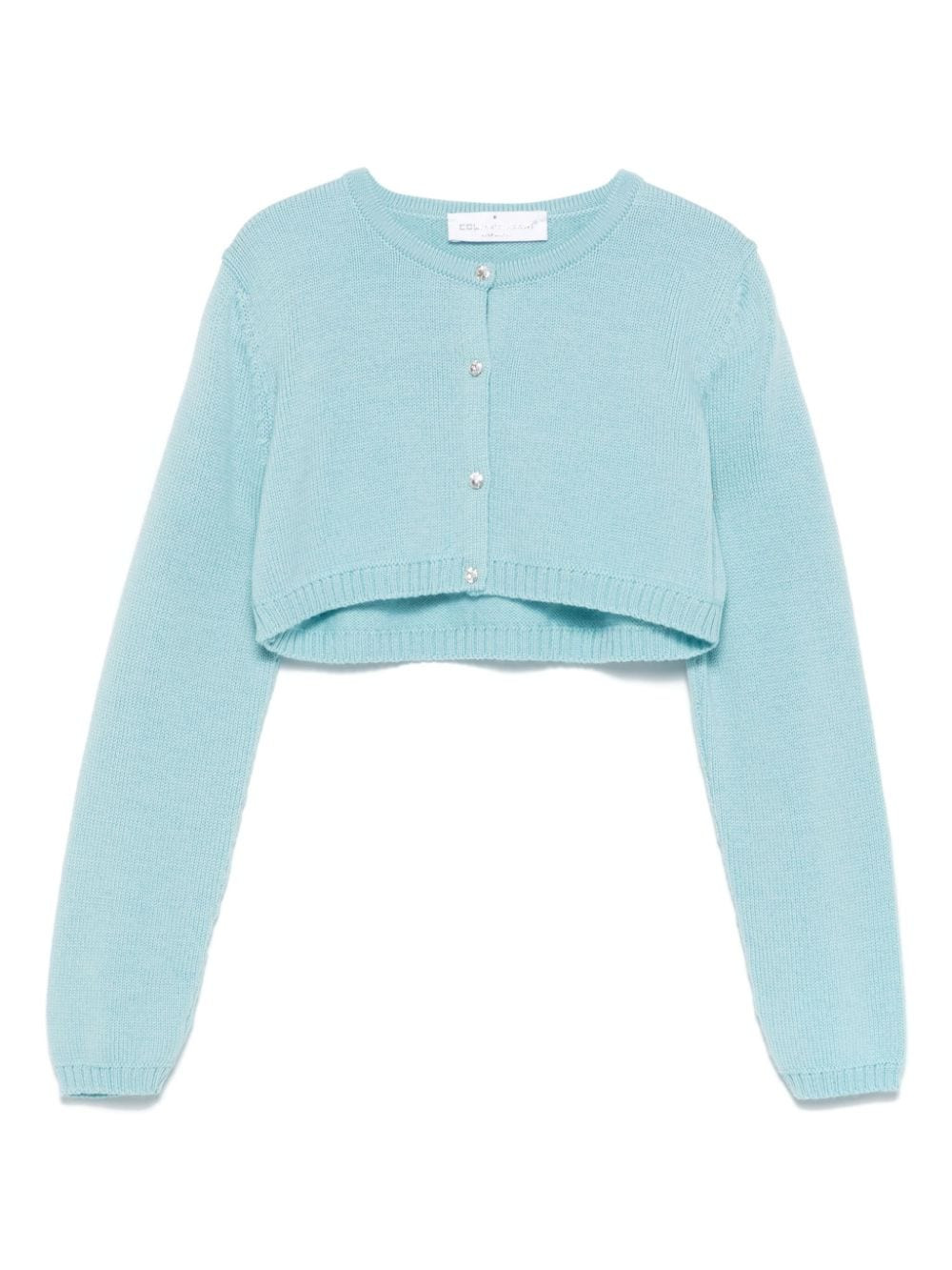 Colorichiari cropped cardigan - Blue | Farfetch Global