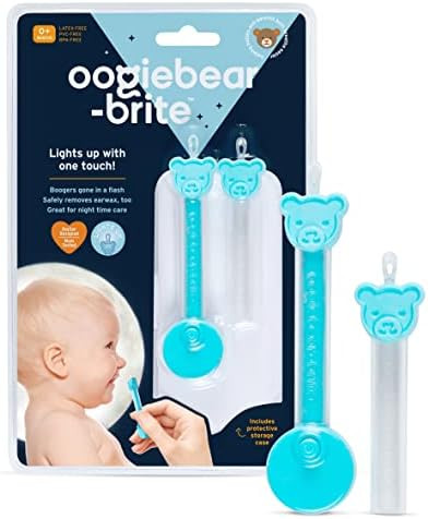 oogiebear Brite - Baby Nose Cleaner and Ear Wax Removal Tool. Baby Gadget with Nighttime LED Ligh... | Amazon (US)