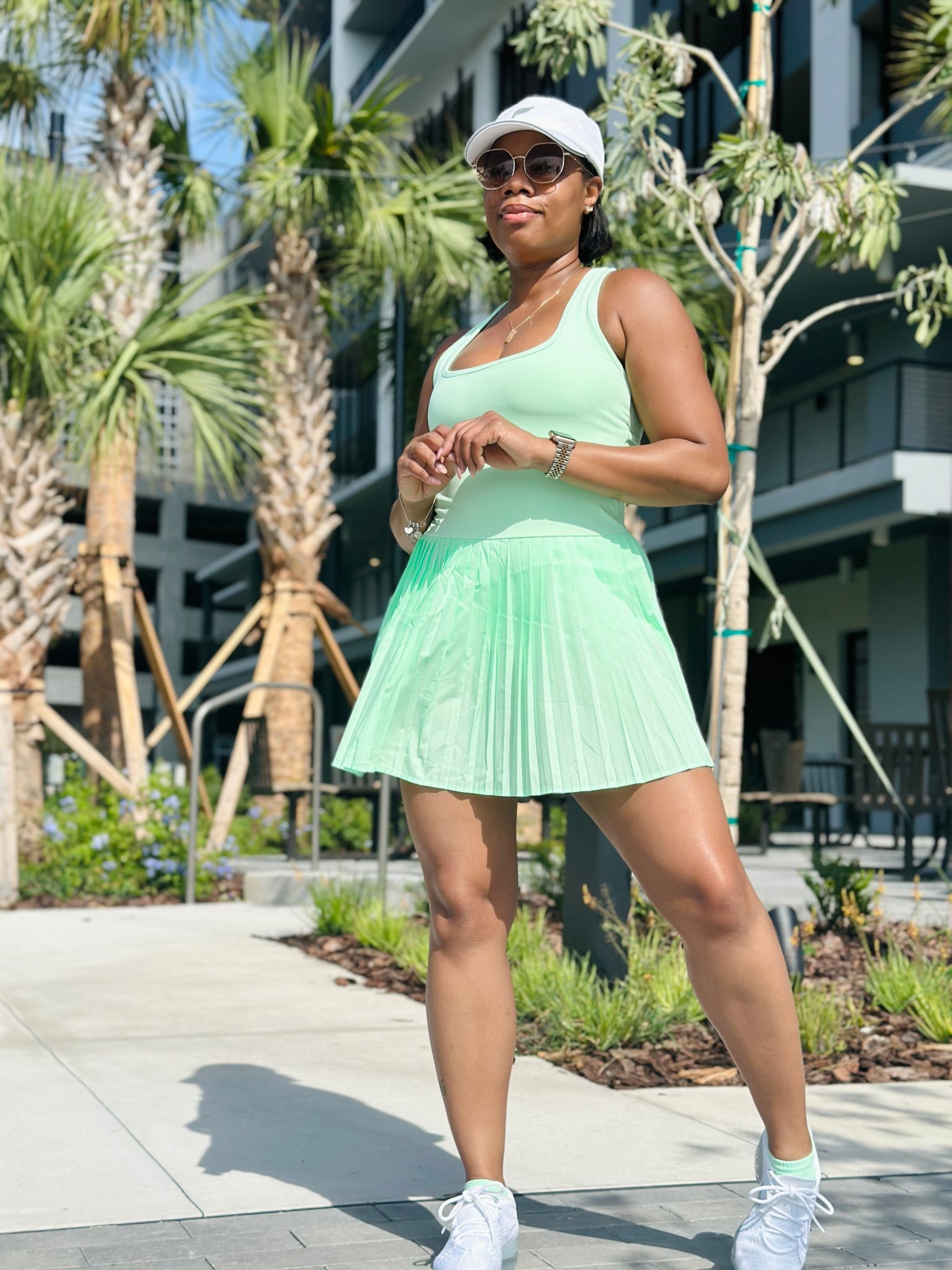 Minty in May with this @fabletics dress w/ matching socks 

#LTKSaleAlert #LTKActive #LTKStyleTip