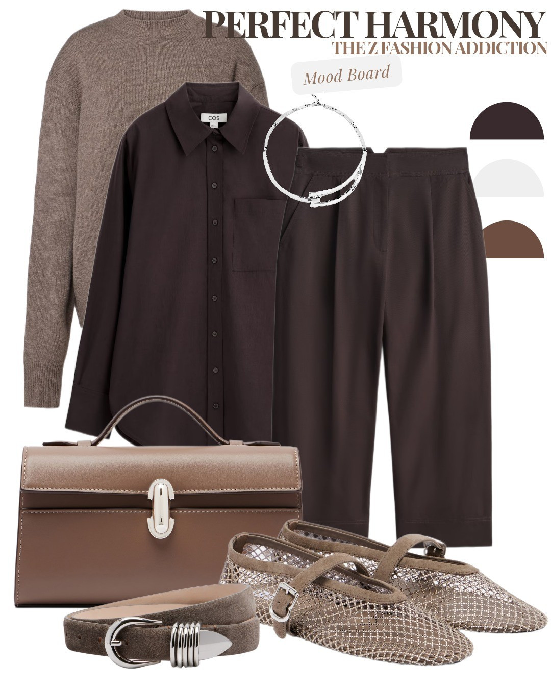 The monochromatic look in perfect harmony 😍 ...............#fashionblogger #styleblogger #outfit #outfitoftheday #style .....Everyday outfit inspiration realistic style inspo guide flat shoes how to look effortless sophisticated chic brown savette weekend what to wear tomorrow today workwear office ideas accessories ballerinas

#LTKshoes #LTKbag #LTKstyletip