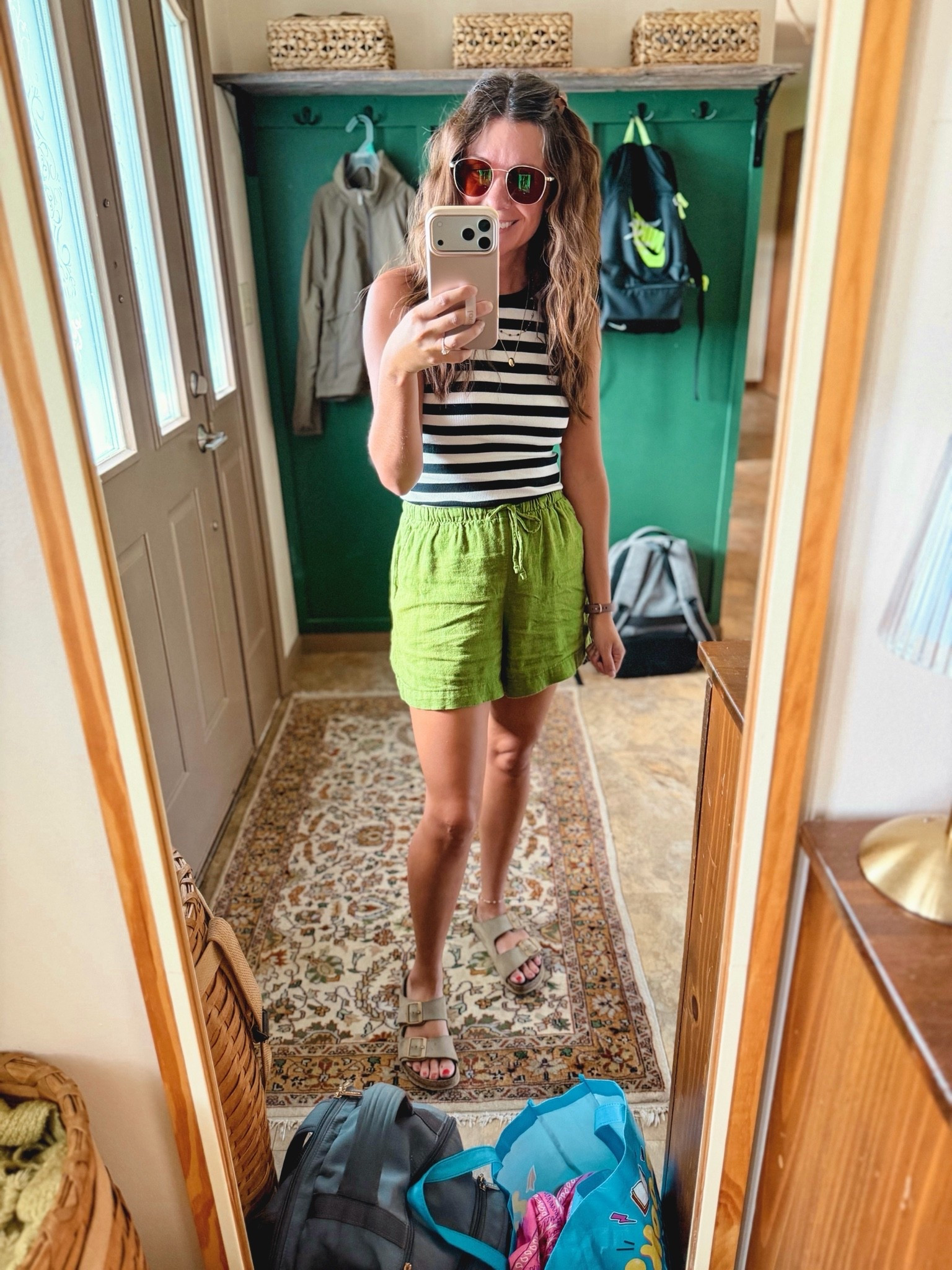 small in my tank, xs in my linen shorts and size 36 in my Birkenstock sandals

#LTKSeasonal #LTKPetite #LTKgrwm