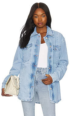 AGOLDE Wayne Denim Jacket in Resent | Revolve Clothing (Global)