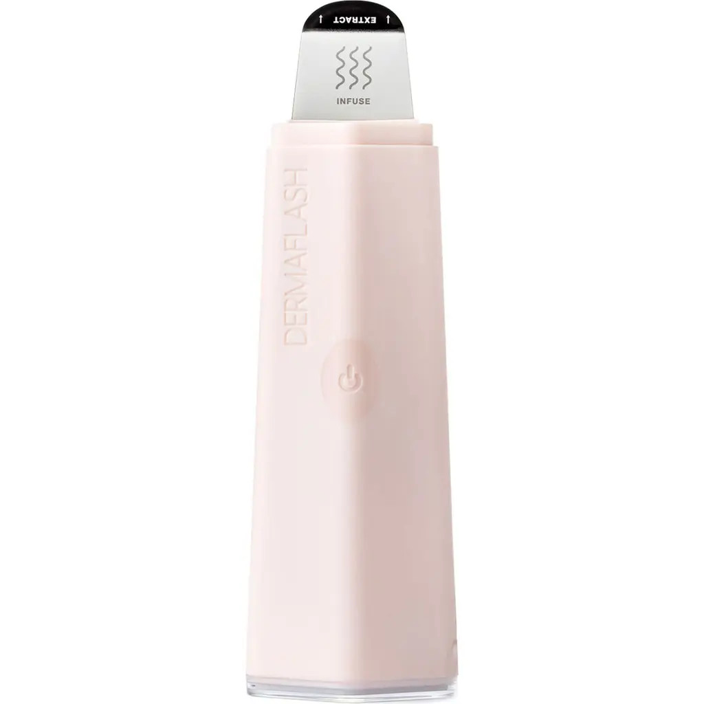 DERMAFLASH DERMAPORE+ Ultrasonic Pore Extractor + Skincare Infuser in Blush at Nordstrom | Nordstrom