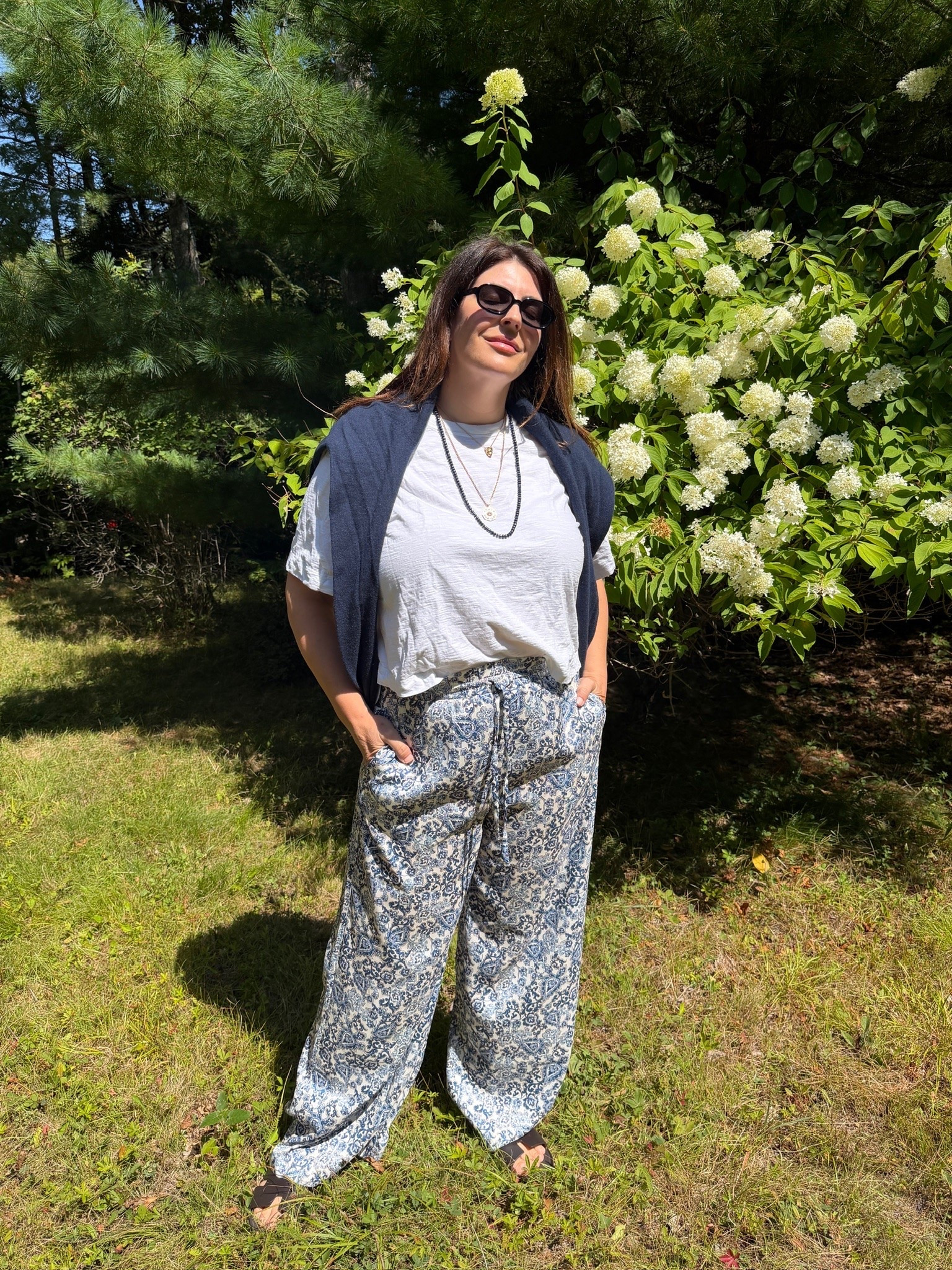 I’m not ready for fall but I am SLOWLY easing into it with these silky pants. I’m wearing XXL!

#LTKPlusSize