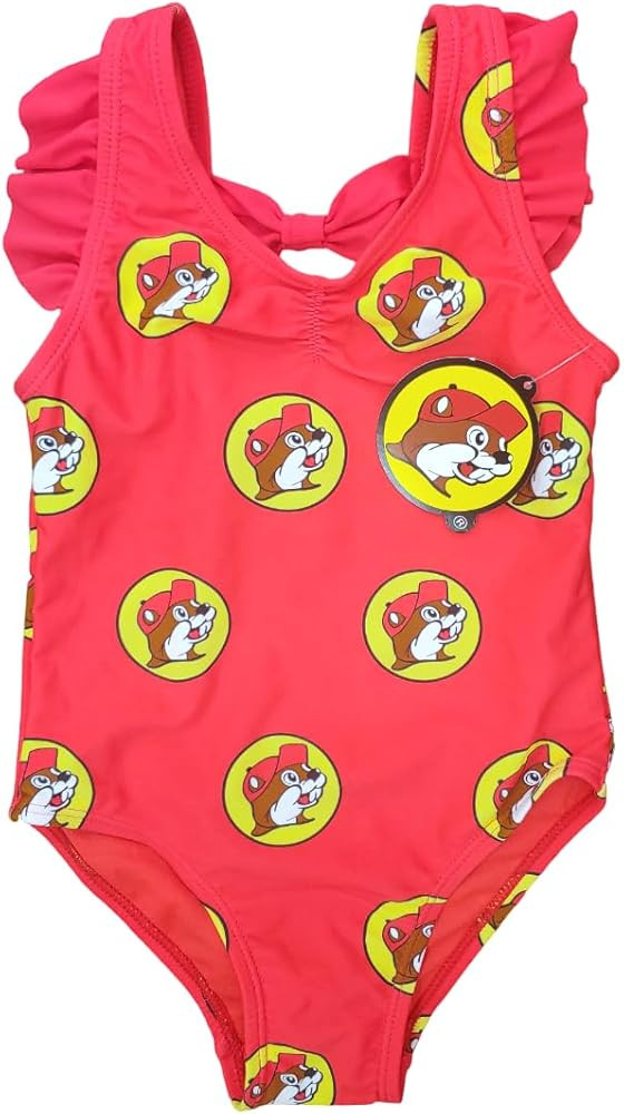 Buc-ee's Girls Swimsuit Bathing Suit - Swim - 1 Piece Reversible - 2 Piece - Pool Swimwear - Todd... | Amazon (US)