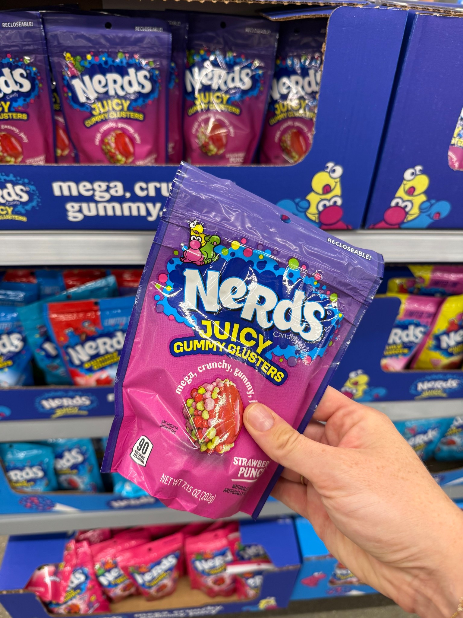 NEW Nerds JUICY Gummy Clusterss