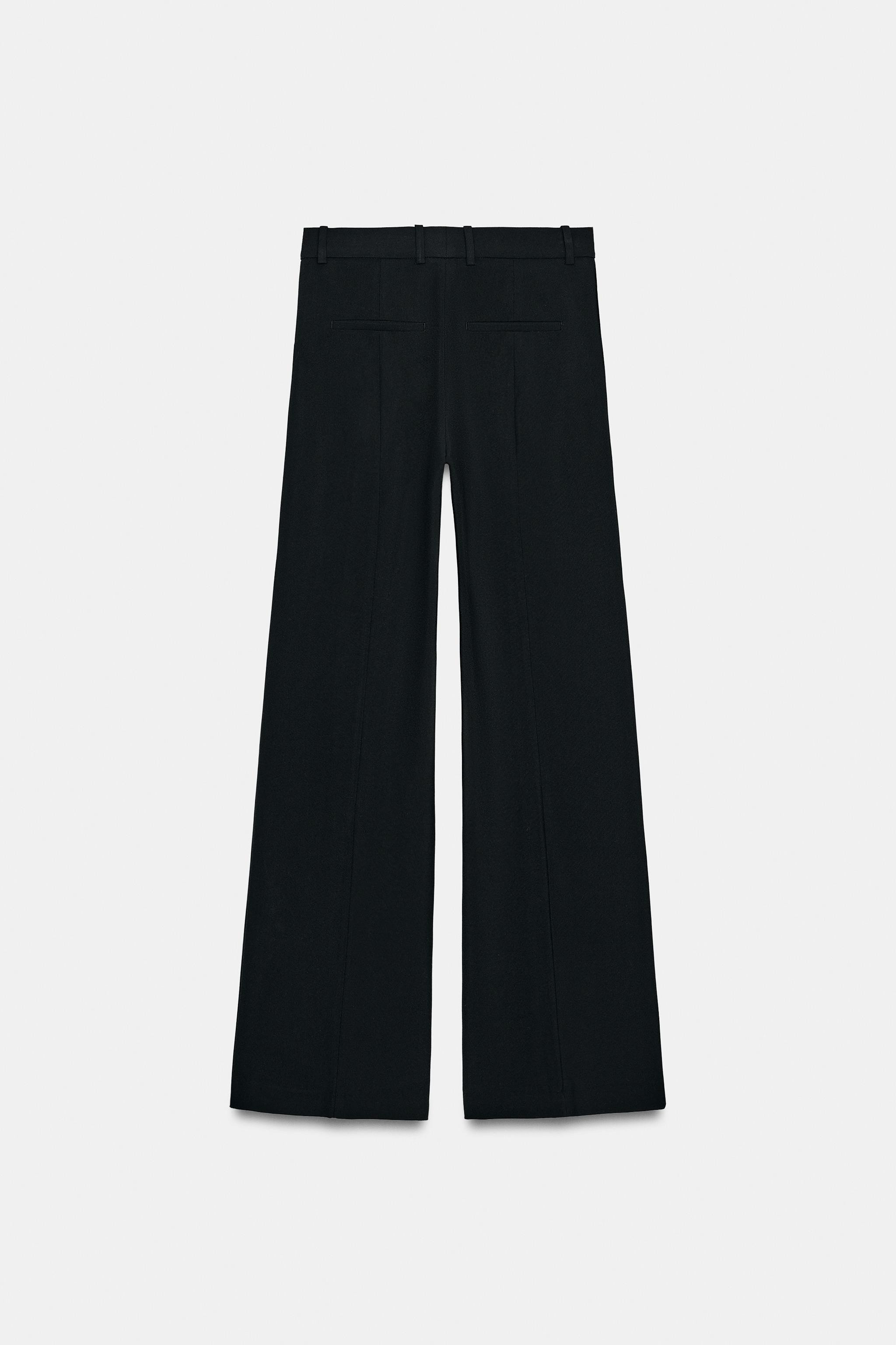 ZW COLLECTION HIGH-WAIST WIDE-LEG TROUSERS | Zara UK