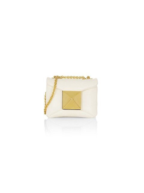 Mini One Stud Leather Pouch-On-Chain | Saks Fifth Avenue