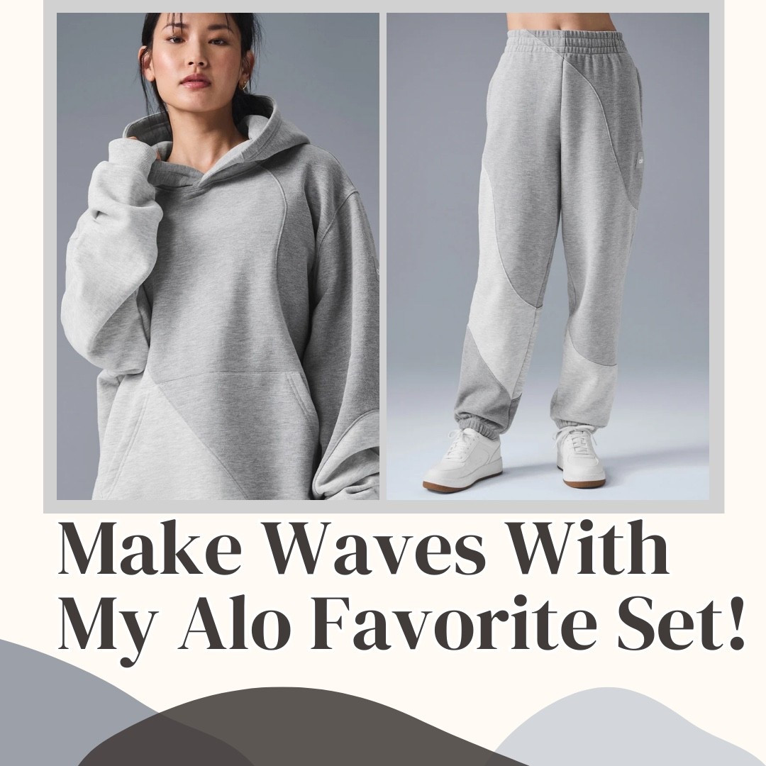 This Alo Make Waves set is one of my favorite cozy outfits. Relaxed, comfortable, and perfect for travel days, errands, or lounging. Such an easy set to throw on and still look put together.

#LTKMidsize #LTKActive #LTKOver40