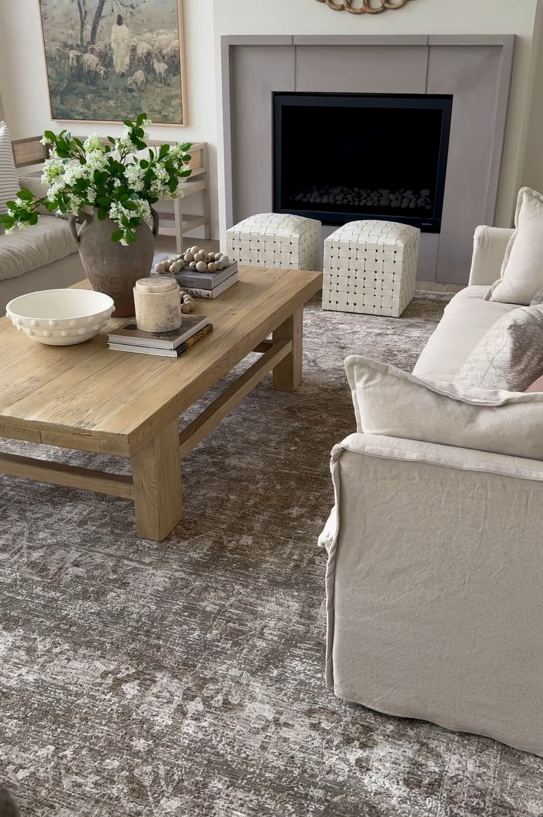 Shop this look! Love how these woven leather ottomans finished my living room space. So many awesome products saved here!! 

#LTKHome #LTKWatchNow #LTKMostLoved