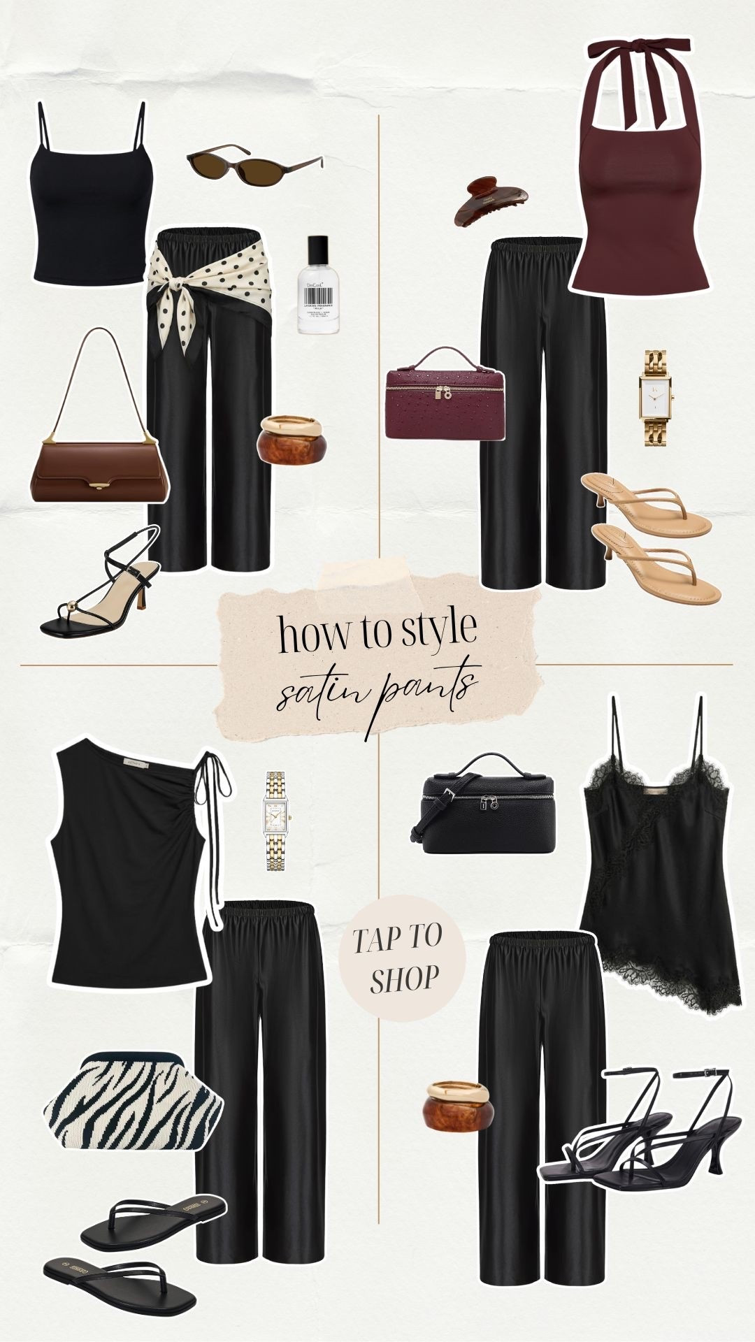 How To Style: Satin Pants 🖤

#LTKootd #LTKgrwm