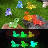 10PCS Mini Lizards Glow At Dark Lizard Vivarium DIY Accessories Mimiature Figurines Fairy Garden Decoration Kawaii Animals | AliExpress (US)