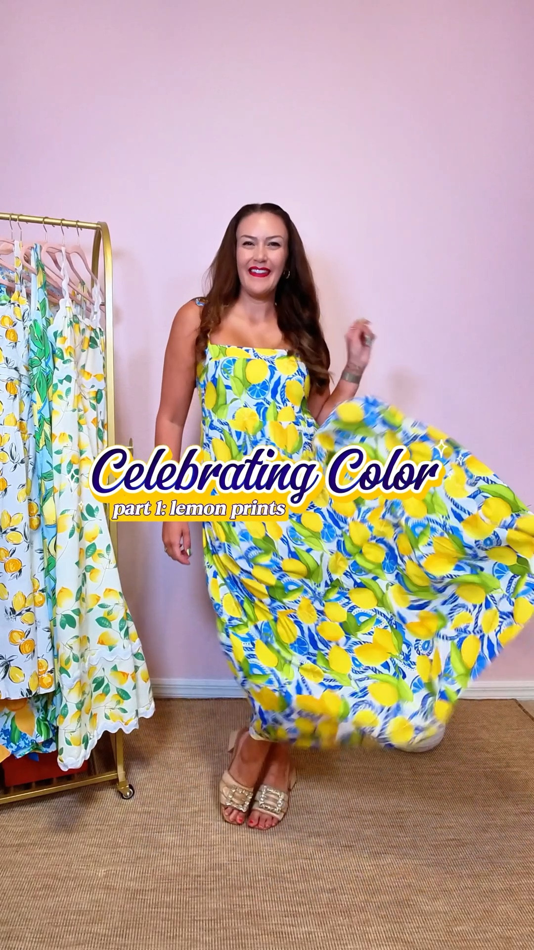 celebrating color
part 1: lemon prints
**my sizing**
dress 1: small (tts)
dress 2: medium (up 1)
dress 3: size 4 (tts)
dress 4: ordered small but too big (go down 1)
dress 5: medium (up 1)
dress 6: XS (down 1)
dress 7: small (tts)
dress 8: ordered small but too big (go down 1)

#LTKStyleTip #LTKSeasonal #LTKTravel