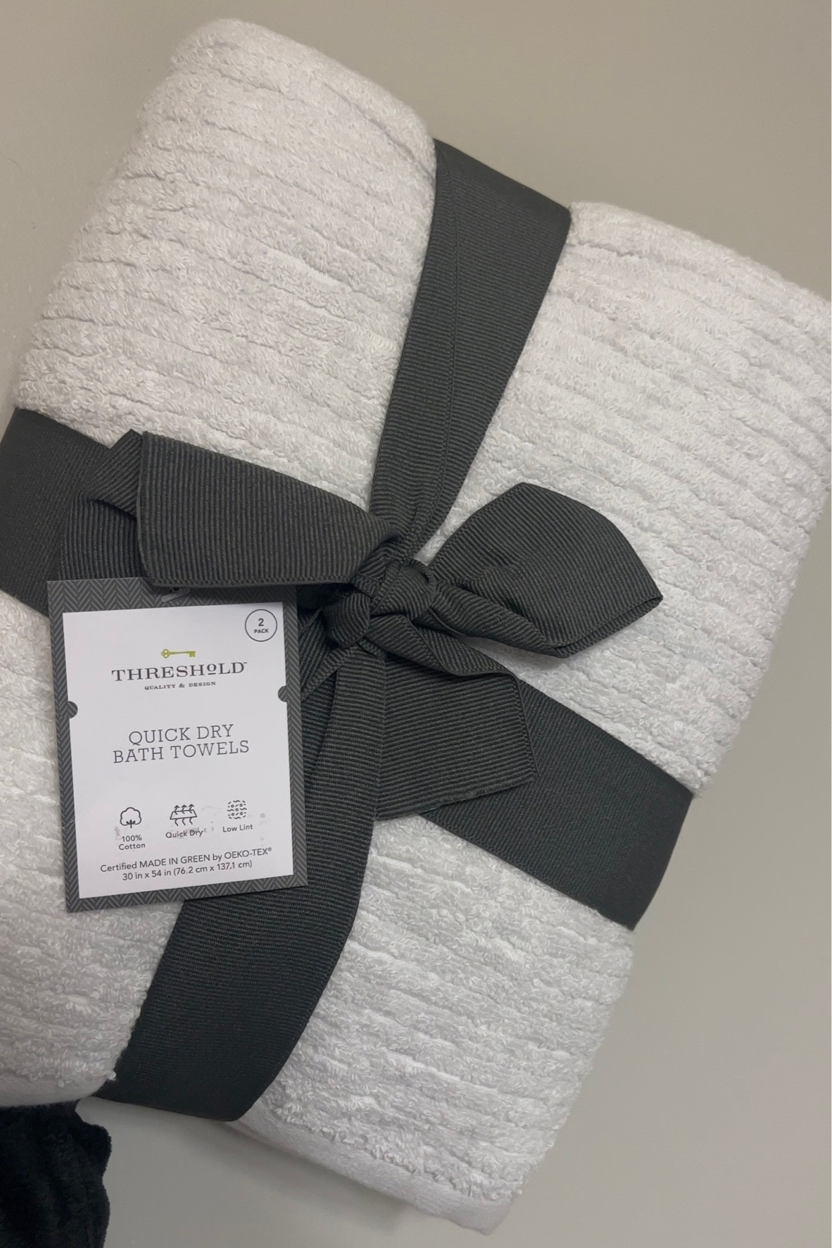 So I needed some new bath towels and ordered target pick up as one does and these were the ones I went with…

They are now my favorite towels ever. Super lightweight, soft and straight up cozy. These would be a good house warming gift to throw in a gift basket or to lighten up the home for spring! 

I got the color light grey 🩶

#LTKhome #LTKGiftGuide #LTKSpringSale