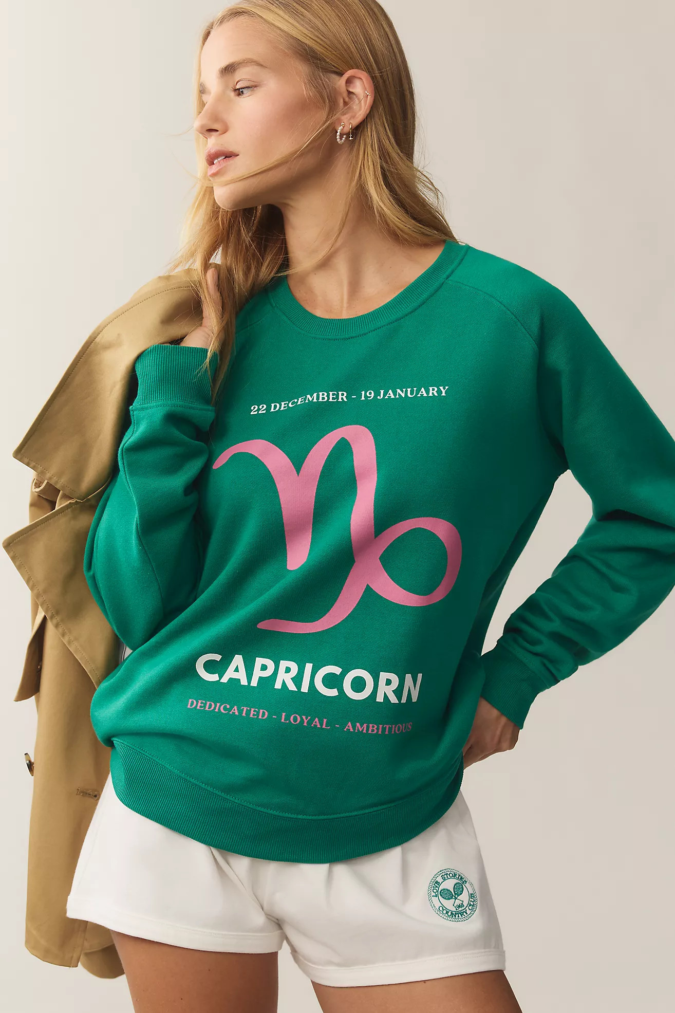 The Zodiac Sweatshirt by Catherine O'Sullivan | Anthropologie (US)