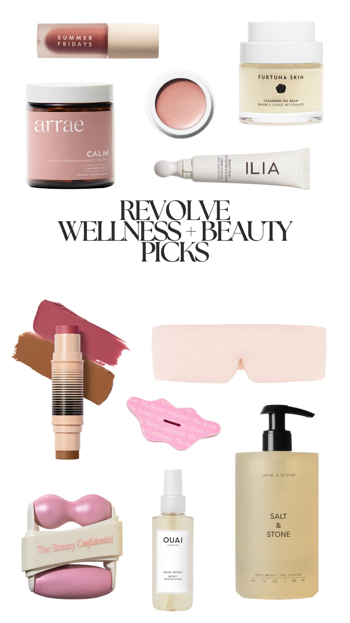 revolve wellness + beauty picks

#LTKFindsUnder50 #LTKFindsUnder100 #LTKBeauty