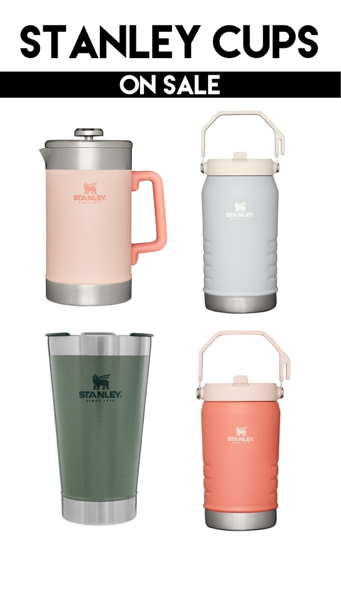 Stanley cups on sale 

#LTKunder50 #LTKGiftGuide #LTKsalealert